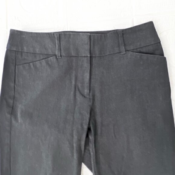 🛍️2 for $25 Sale🛍️ LOFT Curvy Skinny Ankle Dress Pants 2 Gray Stretch OFFICE - Picture 7 of 13